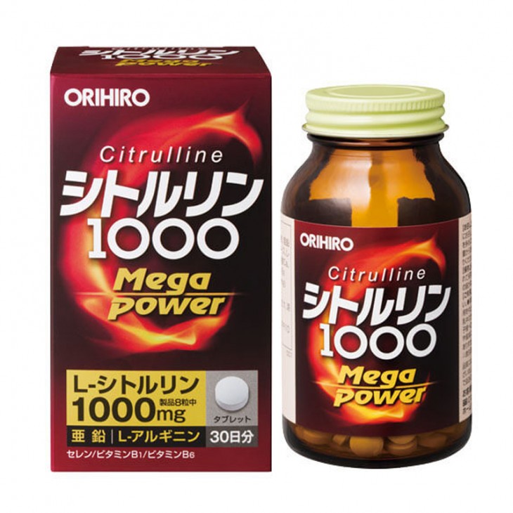 Orihiro瓜氨酸兆功率1000（240粒）